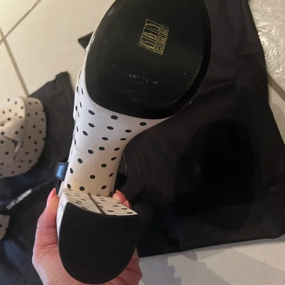 NEW NEW NEW and Authentic Saint Laurent Sandals - Picture 7 of 8